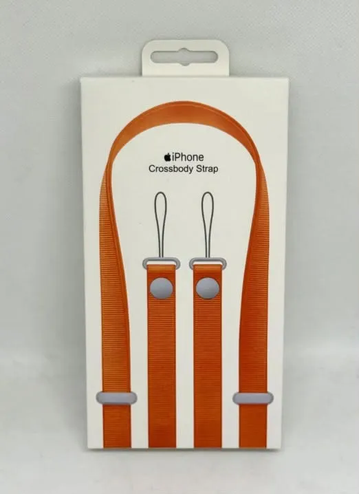 CROSSBODY STRAP APPLE OFICIAL - Naranja