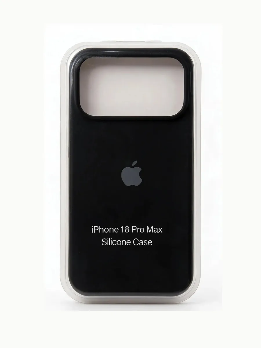 Silicone case NEGRO - iPhone 18 PRO MAX