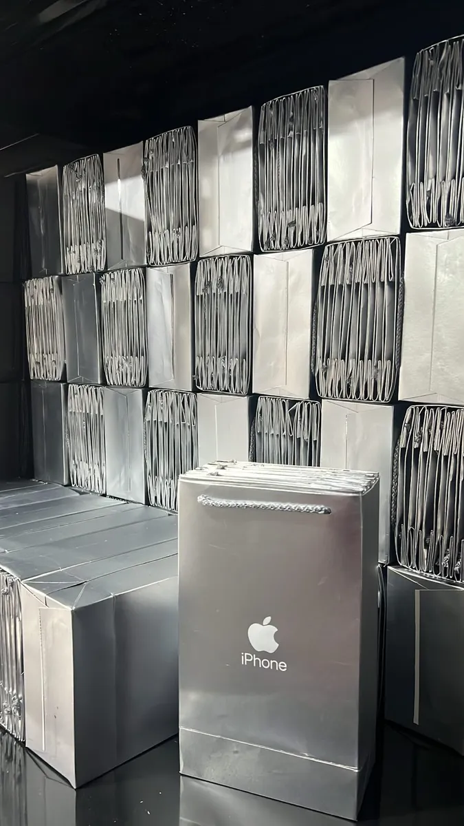 Bolsa iPhone PLATEADA