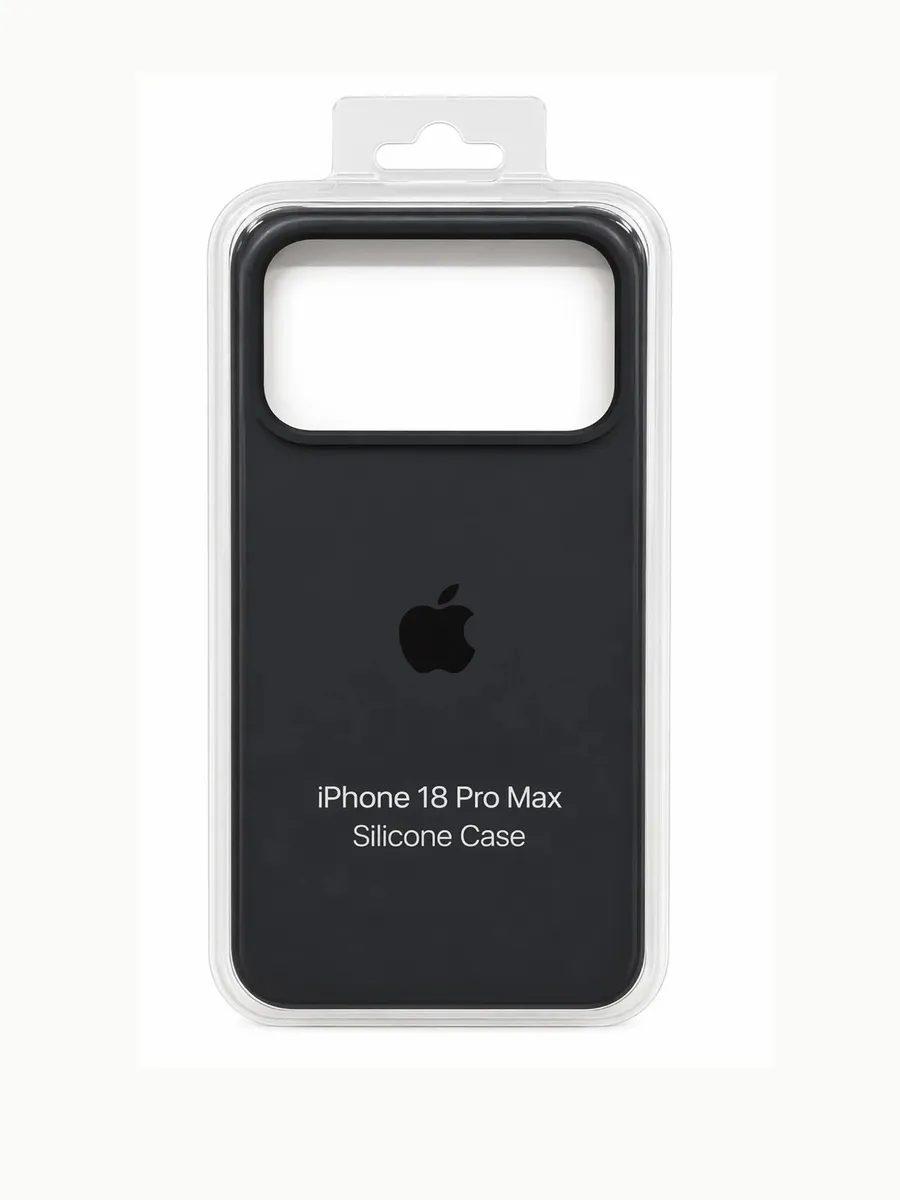 Silicone case GRIS OSCURO - iPhone 18 PRO