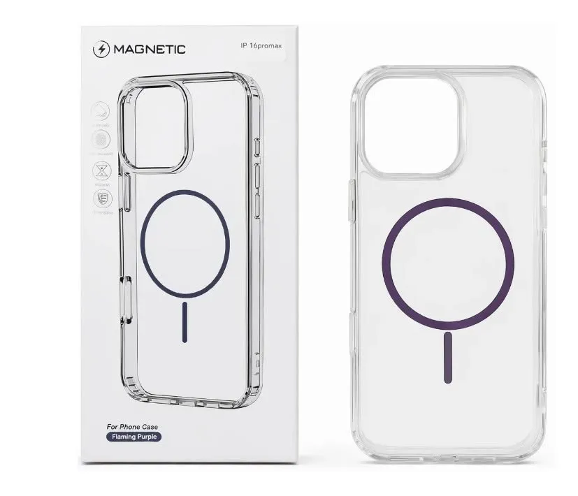 Antigolpe color con Magsafe VIOLETA - iPhone 16 PRO MAX
