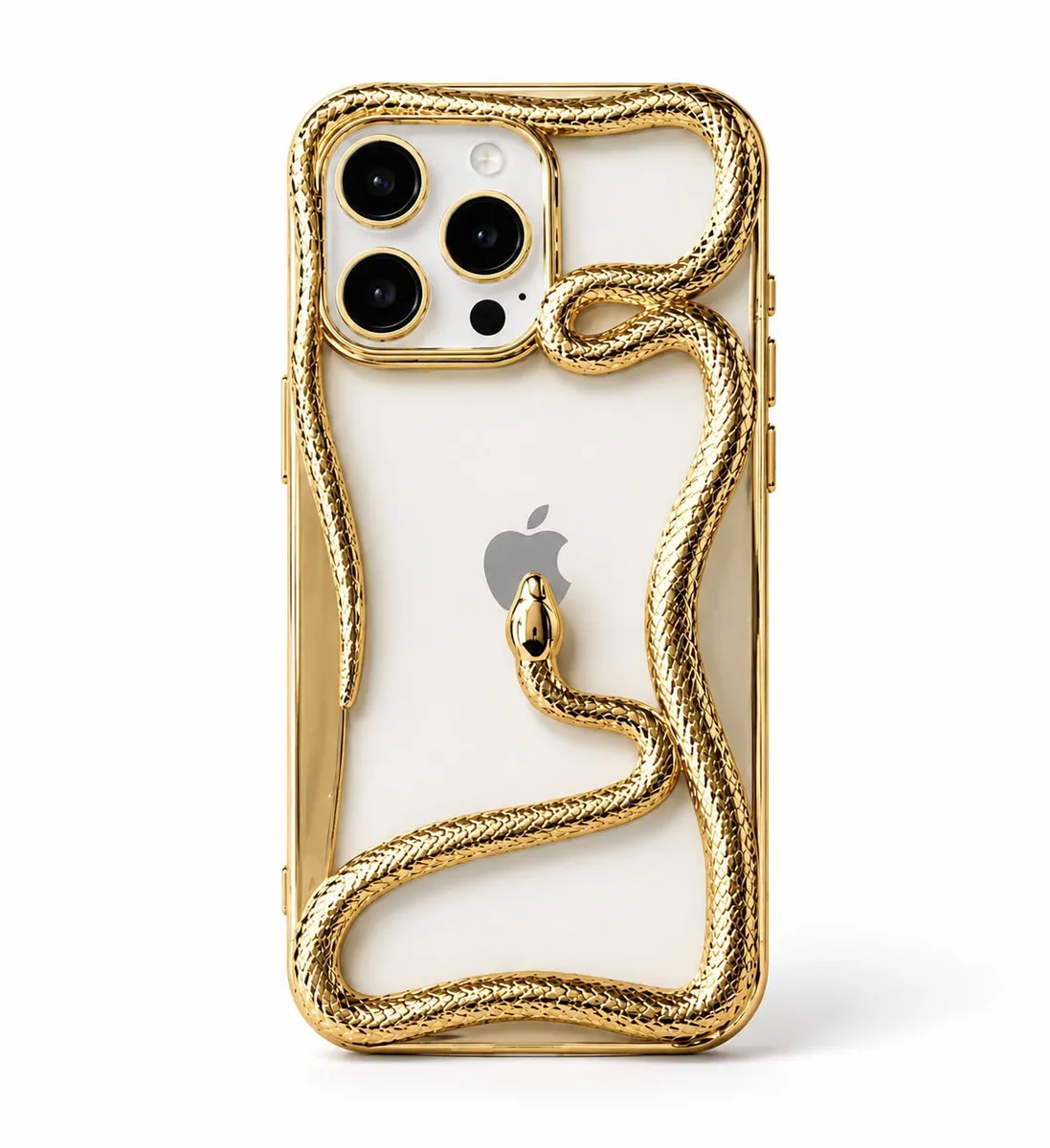 Funda Snake DORADO - iPhone 17