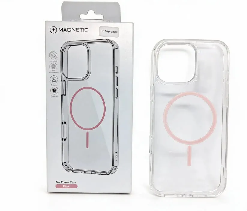 Antigolpe color con Magsafe ROSA - iPhone 16 PRO