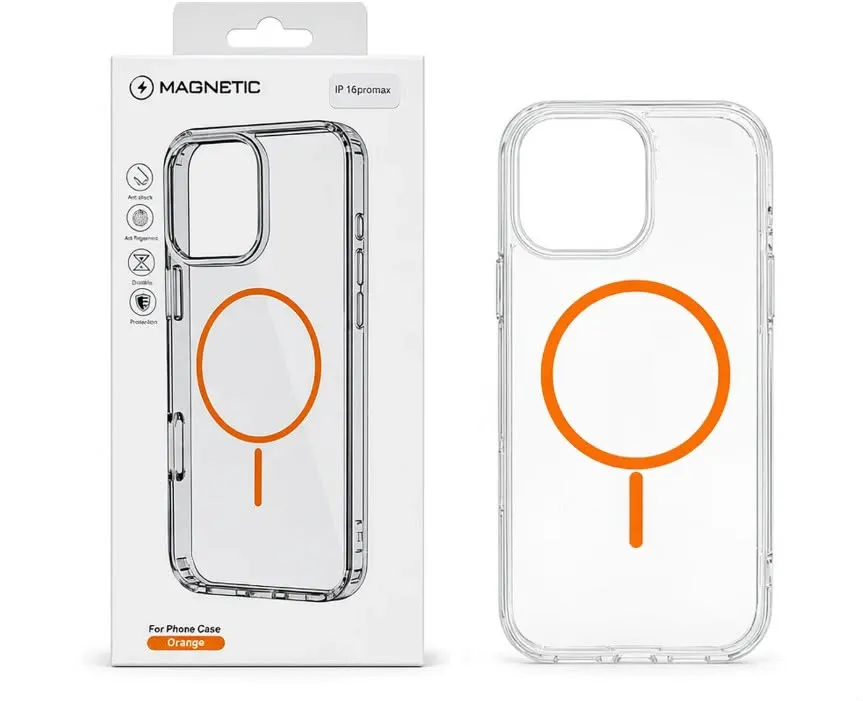 Antigolpe color con Magsafe NARANJA - iPhone 15
