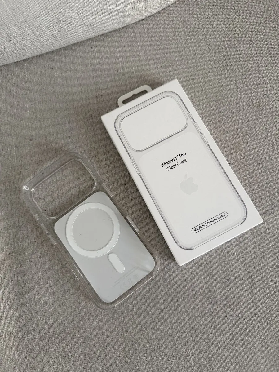 Funda clear case premium BLANCA - iPhone 17 PRO MAX