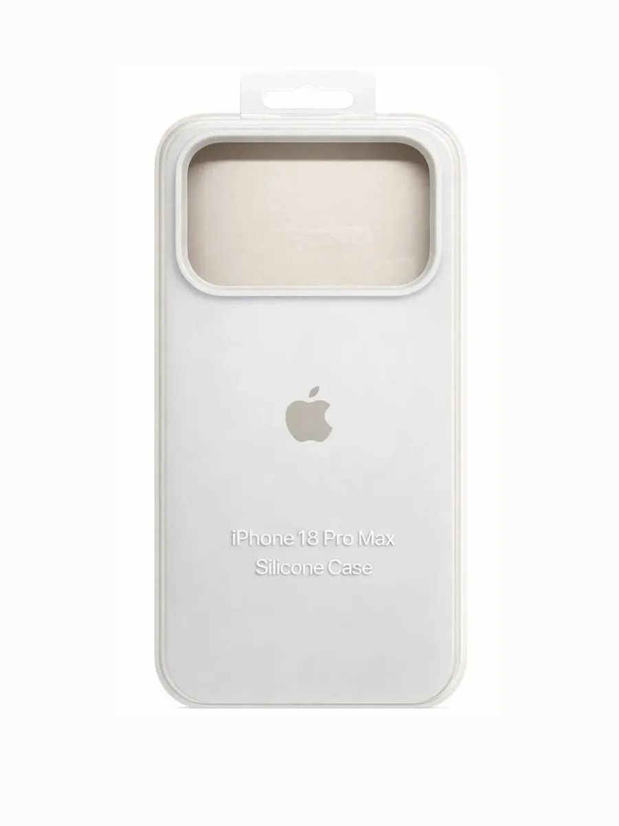 Silicone case BLANCO - iPhone 18 PRO MAX