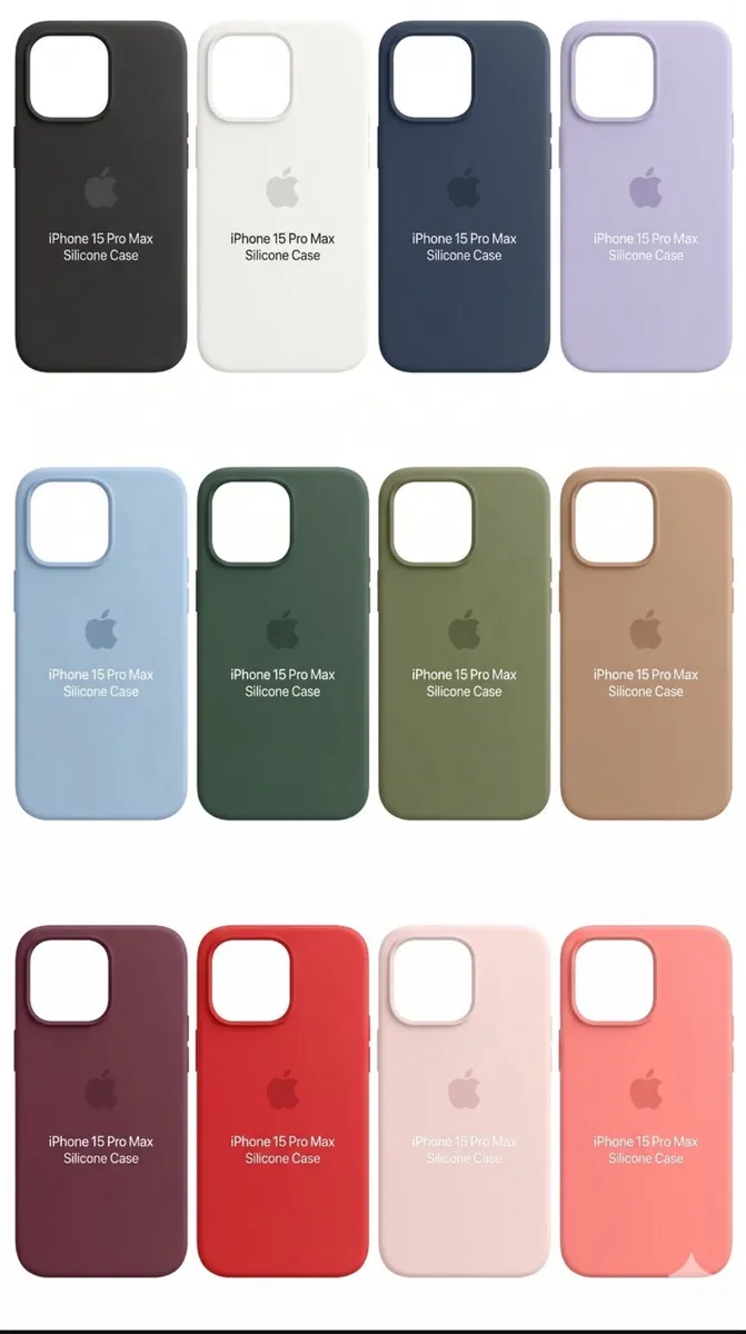 Silicone case VERDE OSCURO - iPhone 13