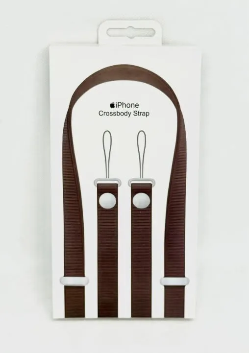 CROSSBODY STRAP APPLE OFICIAL - Marron
